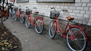 Черкащина: Соціальні працівники сіли на велосипеди